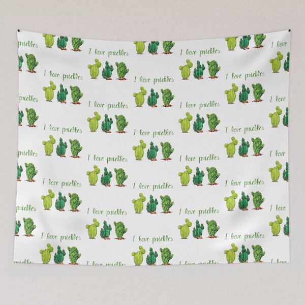Item preview, I Love Prickles Cactus Succulent Funny Cacti Desert Flower Art Gardening Lovers Gift designed and sold by FunnySunny T-Shirts.