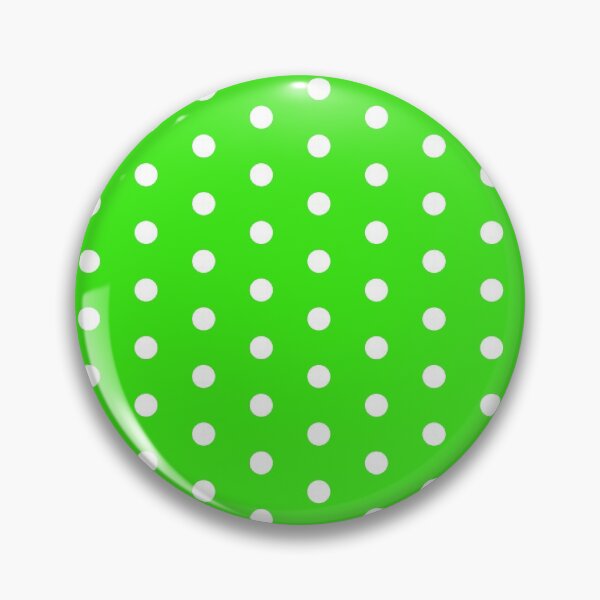 Item preview, White Polka Dots on Bright Green designed and sold by SJ Designs.