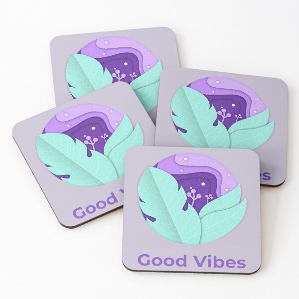 Item preview, Good Vibes Abstract Design designed and sold by Paula Helit.