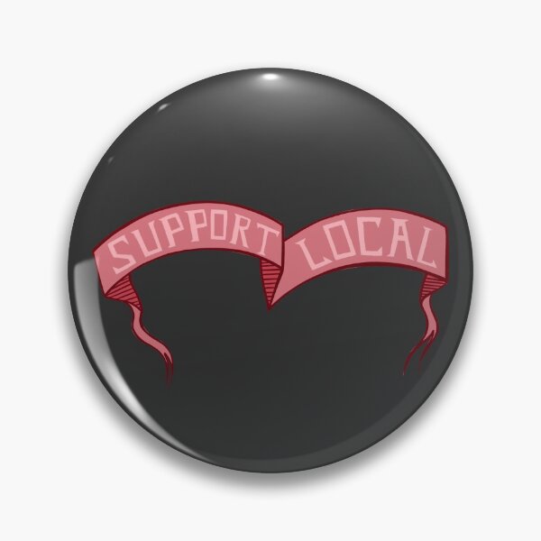 Item preview, Support Local Hand Lettering designed and sold by ShipperDesigns.