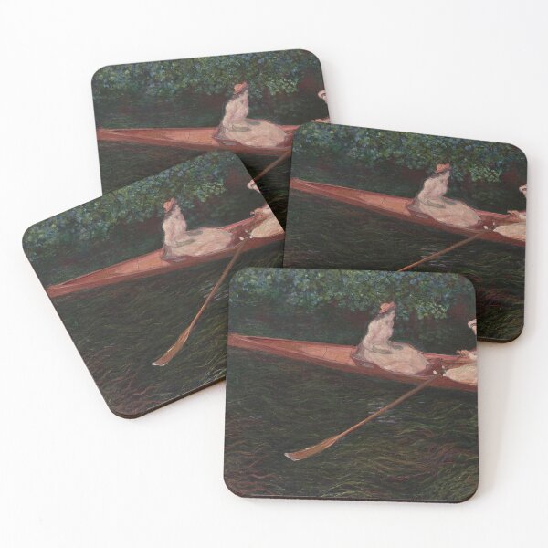 Item preview, Boat On the Epte - Claude Monet - c1890 designed and sold by CrankyOldDude.