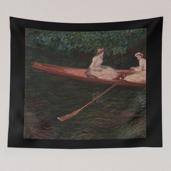 Item preview, Boat On the Epte - Claude Monet - c1890 designed and sold by CrankyOldDude.