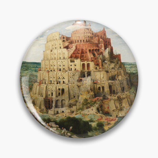 Item preview,  The Tower of Babel (Vienna) - Pieter Bruegel the Elder  designed and sold by Vintage Designs +.