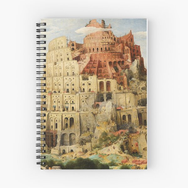 Item preview,  The Tower of Babel (Vienna) - Pieter Bruegel the Elder  designed and sold by Vintage Designs +.
