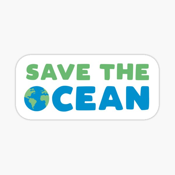 Item preview, Save the Ocean designed and sold by BethsdaleArt.