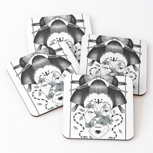 Item preview, Geisha Mask designed and sold by BestiaDesign.