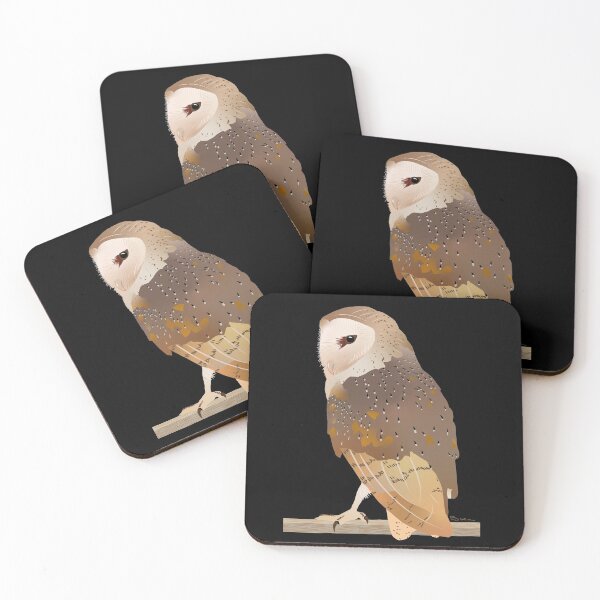 Item preview, Barn Owl Perching designed and sold by BrenRomans.
