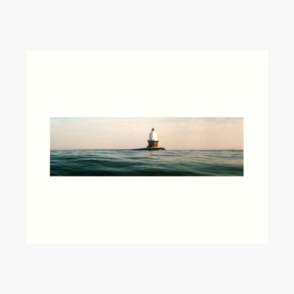 Item preview, Harbor of Refuge Lighthouse Delaware Bay Atlantic Ocean designed and sold by jwhimages.