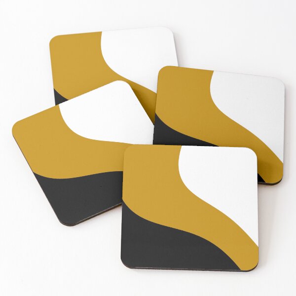 Item preview, Simple Waves - Dark Yellow designed and sold by LAEC-Shop.