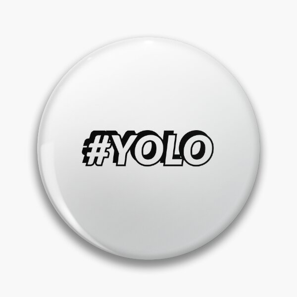 Item preview, #YOLO hash tag - you only live once designed and sold by Inspirationmotivation.
