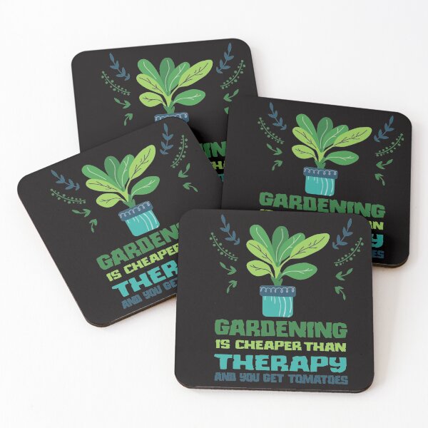 Item preview, Gardening Is Cheaper Than Therapy designed and sold by Tru-Bless Properties.
