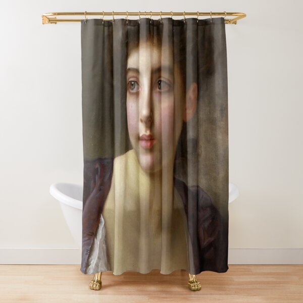 Portrait Shower Curtain
