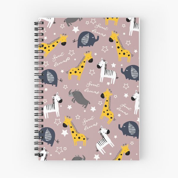 Item preview, Sweet dreams little one zoo animals cute pattern pink designed and sold by Arch4Design.