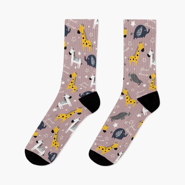 Item preview, Sweet dreams little one zoo animals cute pattern pink designed and sold by Arch4Design.