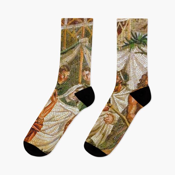 Item preview, Sacrifici d'Ifigènia (Empúries) - Vintage Greco-Roman mosaic art designed and sold by Vintage Designs +.