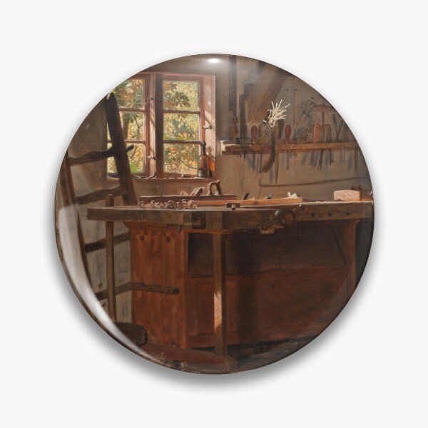 Item preview, A carpenter's workshop (1855) By Christen Dalsgaard designed and sold by knightsydesign.