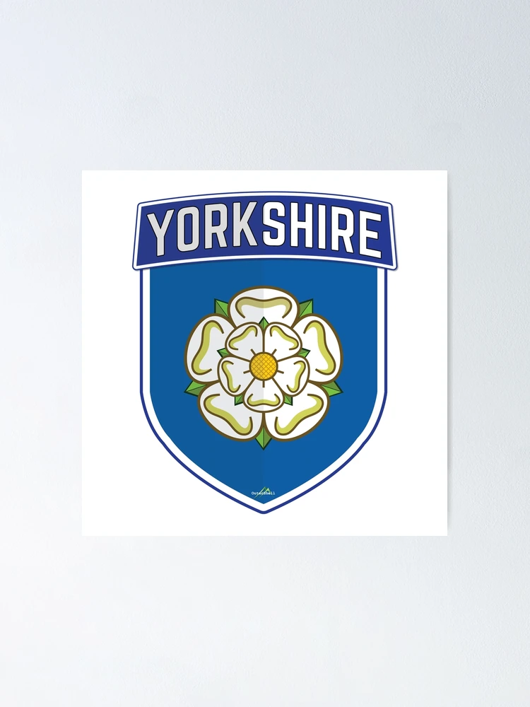 Yorkshire County Flagge Aufkleber – 4 Stück, 5,1 Cm, Wetterfestes Vinyl Für Auto, Helm & Mehr