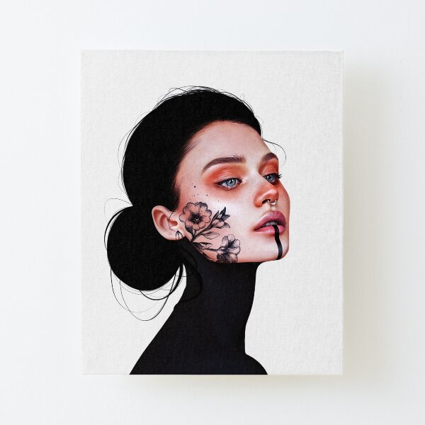 Nicole Canvas Mounted Print