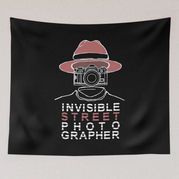 Item preview, Invisible street photographer with Canon AE-1 camera designed and sold by arthatbeat.