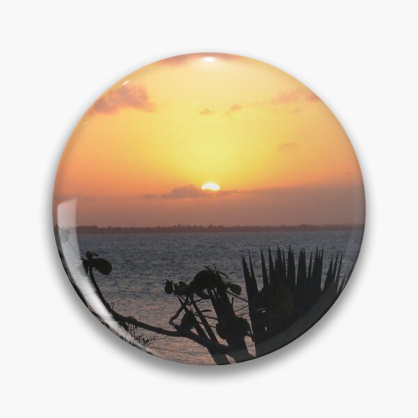 Item preview, Tropical Sunrise Palm Trees Seascape designed and sold by worldways.