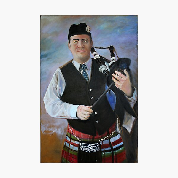 Scottish Irish Gifts Bagpipes Piper Gifts Bagpipers 1941 Patent Print Adamson