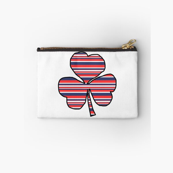 Item preview, Red White and Blue Striped Shamrock designed and sold by ellenhenry.