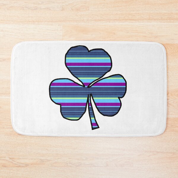 Item preview, Blue Striped Shamrock designed and sold by ellenhenry.