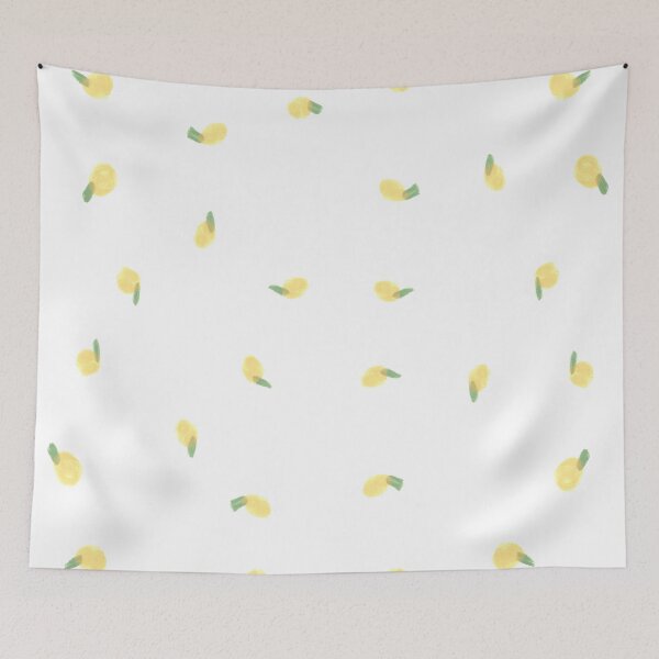 Item preview, Watercolor Lemon Pattern designed and sold by Strawberry Canvas.