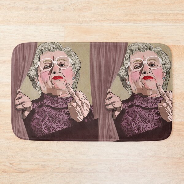 Item preview, Mrs Doubtfire middle finger - Illustration - Robin Williams - Film  designed and sold by HatchetBooth.