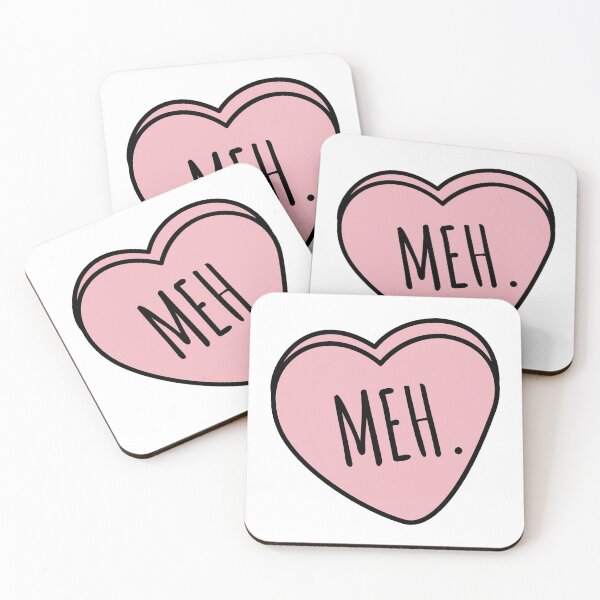 Item preview, Candy Meh, Funny Valentines Day Gifts, Anti Valentines designed and sold by coilsandglory.
