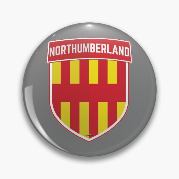 Item preview, NORTHUMBERLAND Britain England Shield Flag UK Sticker & T-Shirt 1 designed and sold by OuterShellUK.