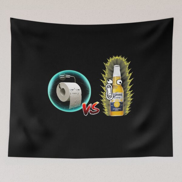 Item preview, Toilet Roll Vs Corona Virus designed and sold by DailyMotivePrints.