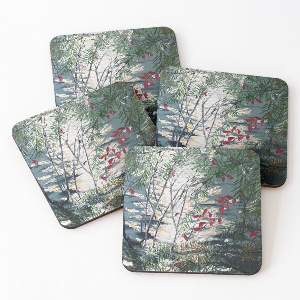 Item preview, Misty Lake Brush designed and sold by Blandine Broomfield.