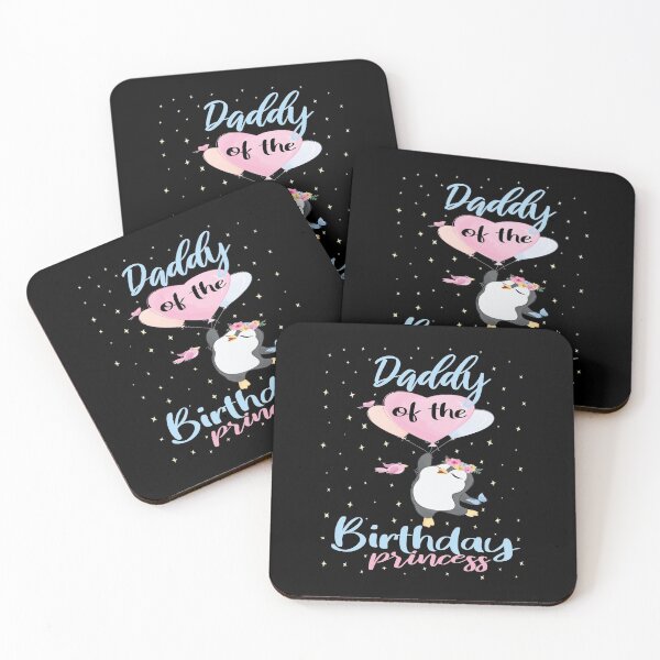Item preview, Daddy Of The Birthday Princess Penguin Girls B-day Party product designed and sold by Grabitees.