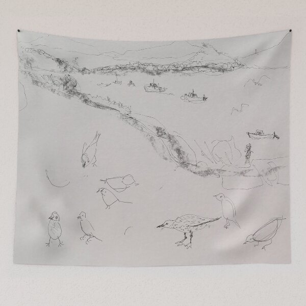 Item preview, BIRDS ON BRYHER, ISLES OF SCILLY designed and sold by ANN KELLEY.