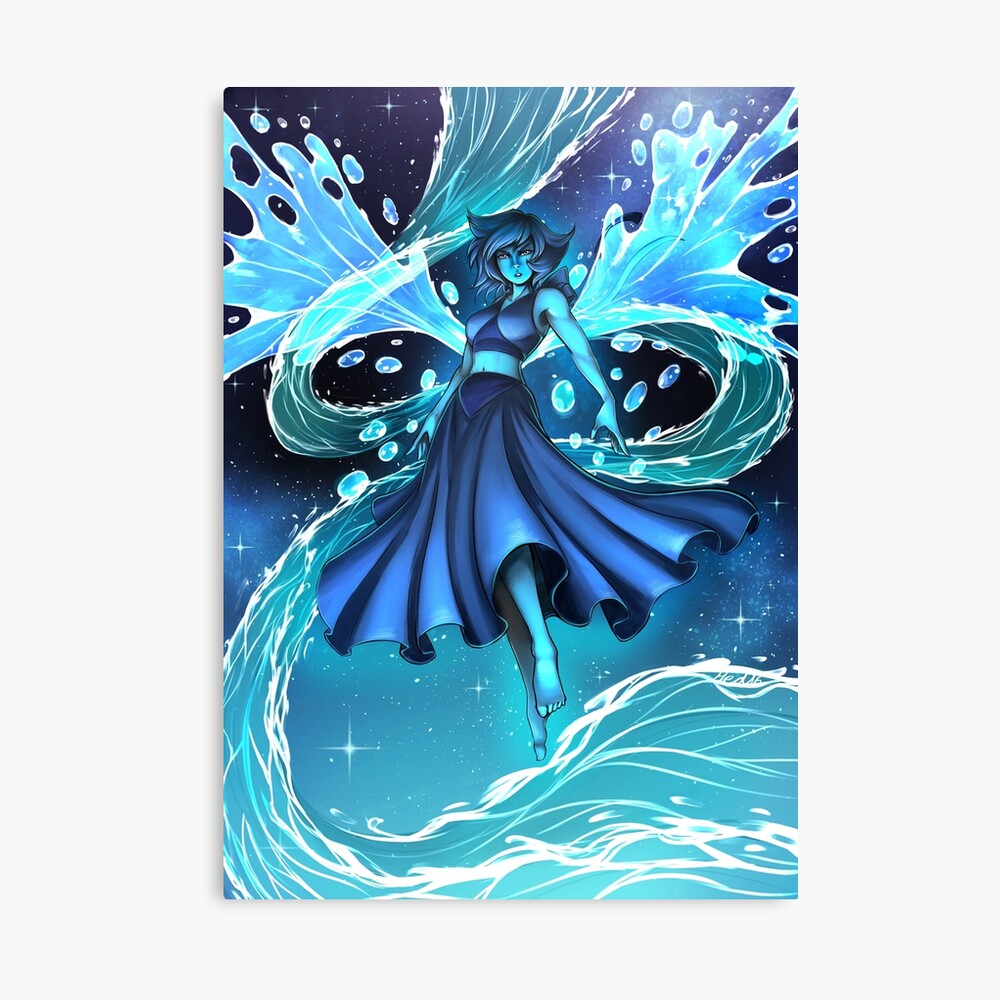 Pôster infográfico: Lapis Lazuli, de Steven Universe on Behance