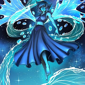 Pôster infográfico: Lapis Lazuli, de Steven Universe on Behance