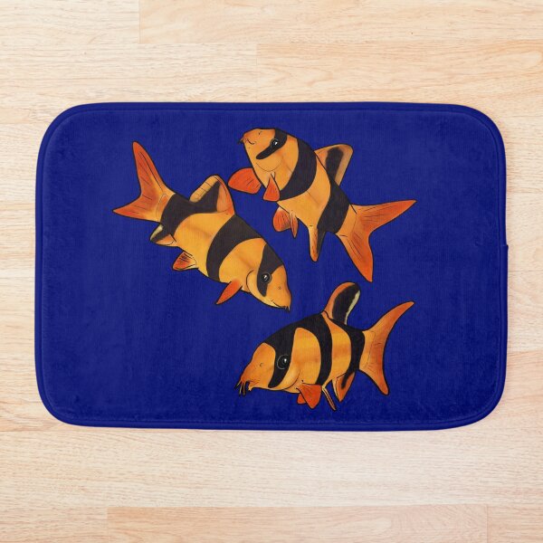 Aperçu de l'œuvre Poisson clown loche tigrée botia créée et vendue par Mehu.