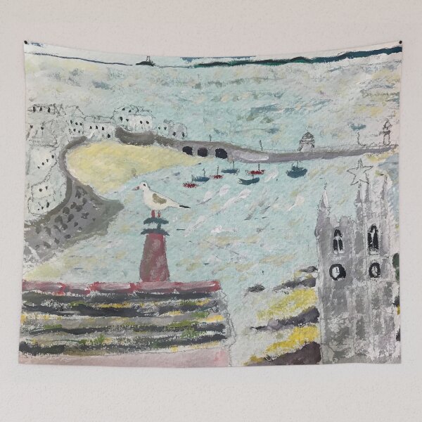 Item preview, ST IVES CHIMNEY GULL  designed and sold by ANN KELLEY.