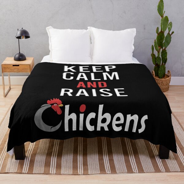 Item preview, Keep Calm And Raise Chickens designed and sold by trendyshopy.