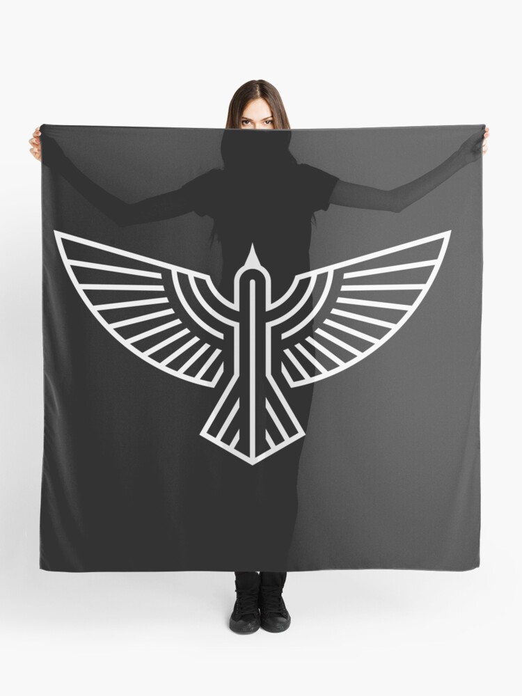 Falcon Illustrator Scarf By Artdesignforyou Redbubble