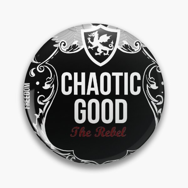 Item preview, Chaotic Good - Black: Alignment Series designed and sold by Milmino.