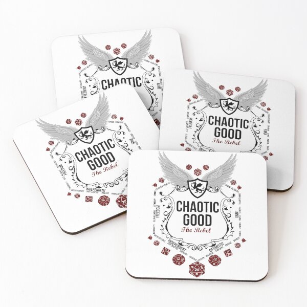Item preview, Chaotic Good - Black: Alignment Series designed and sold by Milmino.
