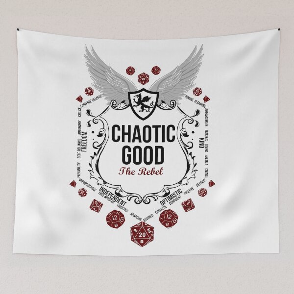 Item preview, Chaotic Good - Black: Alignment Series designed and sold by Milmino.