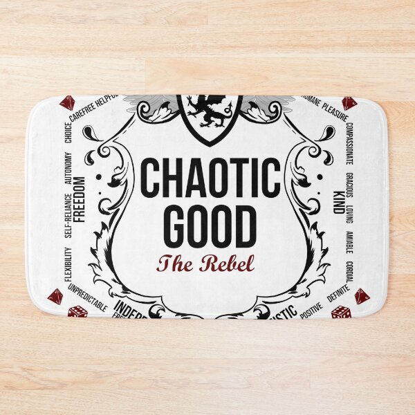 Item preview, Chaotic Good - Black: Alignment Series designed and sold by Milmino.
