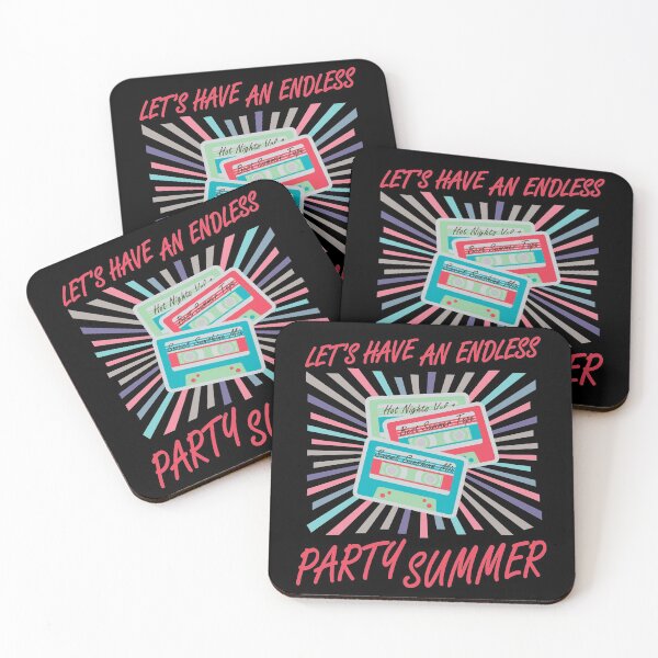 Item preview, LET'S HAVE AN ENDLESS PARTY SUMMER designed and sold by Dwarf-Monkey.