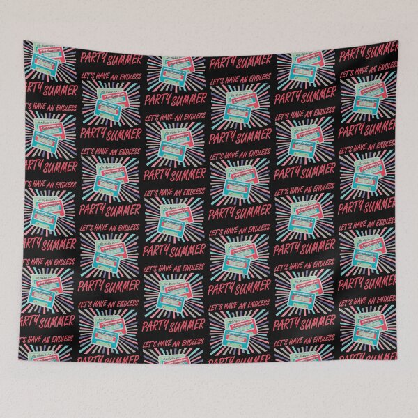 Item preview, LET'S HAVE AN ENDLESS PARTY SUMMER designed and sold by Dwarf-Monkey.