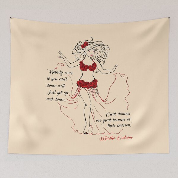Item preview, Dance quote designed and sold by Anna R. Carrino.