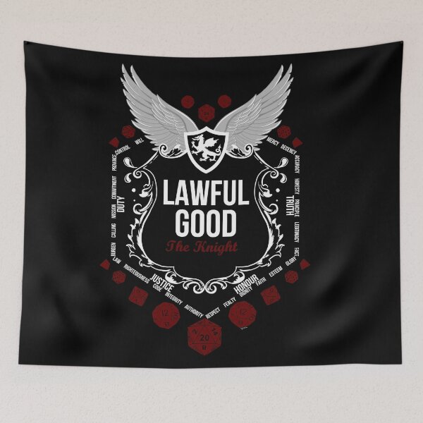 Item preview, Lawful Good - White: Alignment Series designed and sold by Milmino.