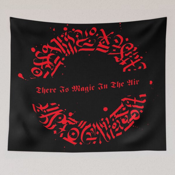 Item preview, There Is Magic In The Air - Red Celtic Circle  designed and sold by Niina  Niskanen.